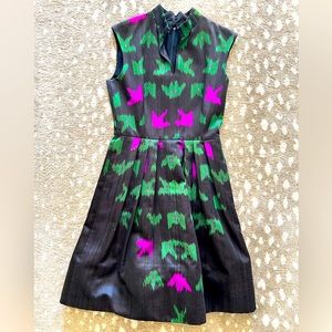 Oscar de la Renta Evening Dress, 100% silk, vintage party dress, size 6